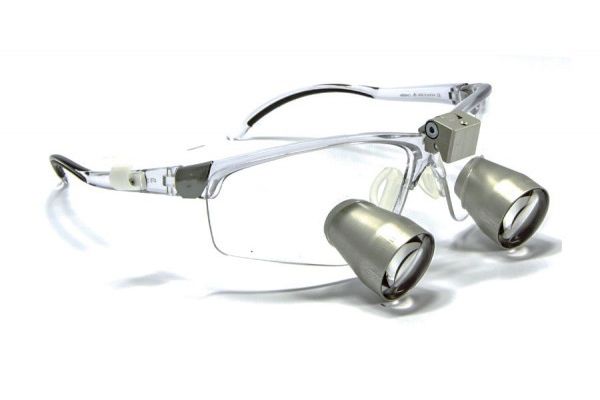 Lente Testa fascia Magnifier Occhiali lente di ingrandimento 10X con la  luce del LED